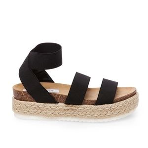 HP ♥️ Steve Madden Kimmie Platform Espadrille Woven Braided Cork Sandal